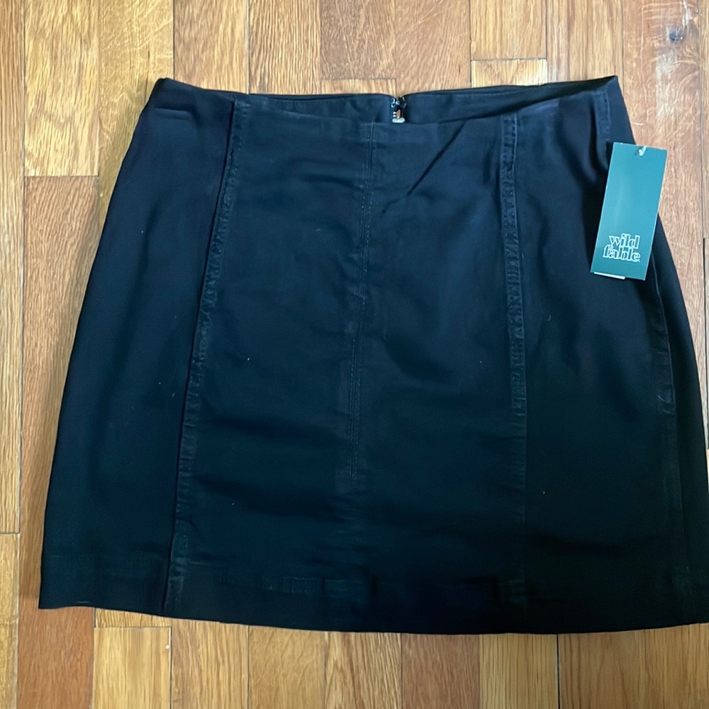 Black Mini Skirt